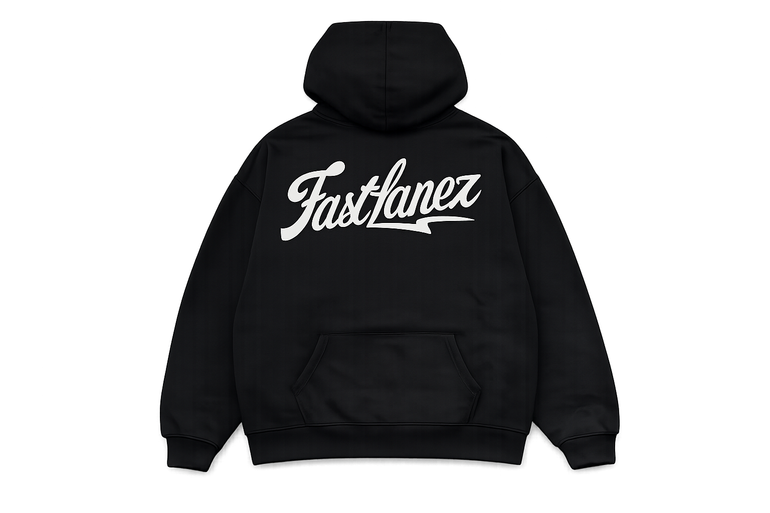 Script Logo Hoodie — Brushed Heavyweight Fleece