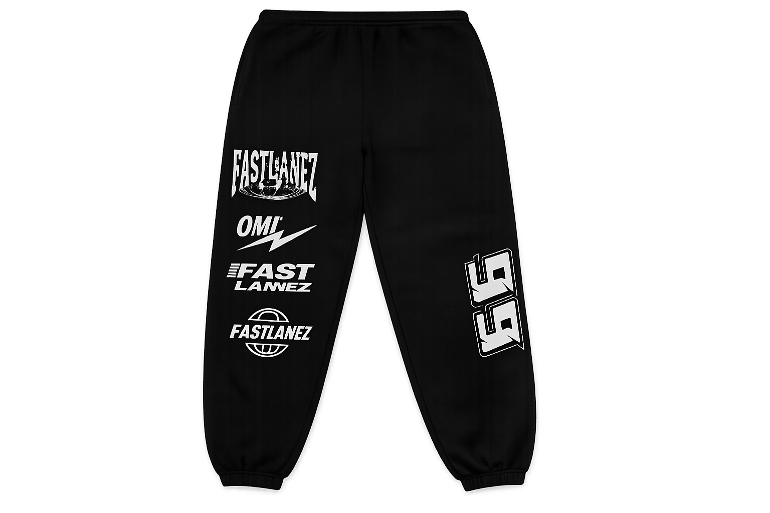 Stack Logo Sweatpant — 480 GSM Brushed Fleece